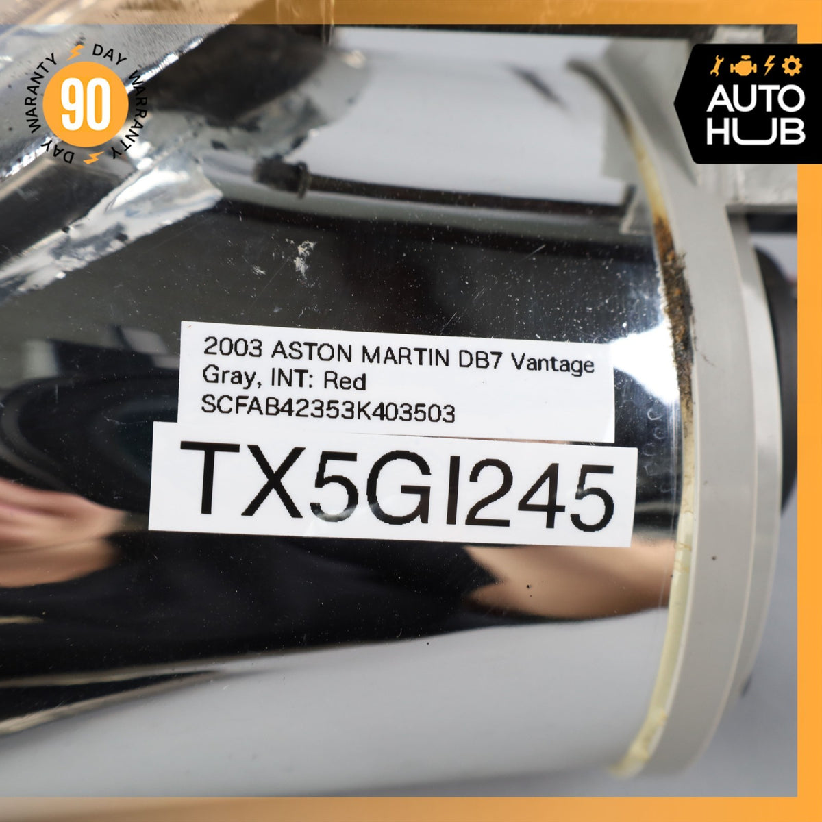 00-06 Aston Martin DB7 Vantage / Vanquish Left Fog Light Lamp 37122812AA OEM 35k - photo 18