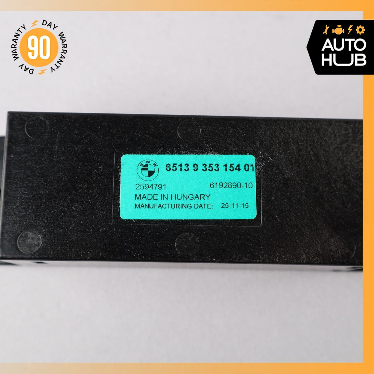 BMW G12 750Li Front Left or Right Door Frequency Diplexer Control Module OEM - photo 7