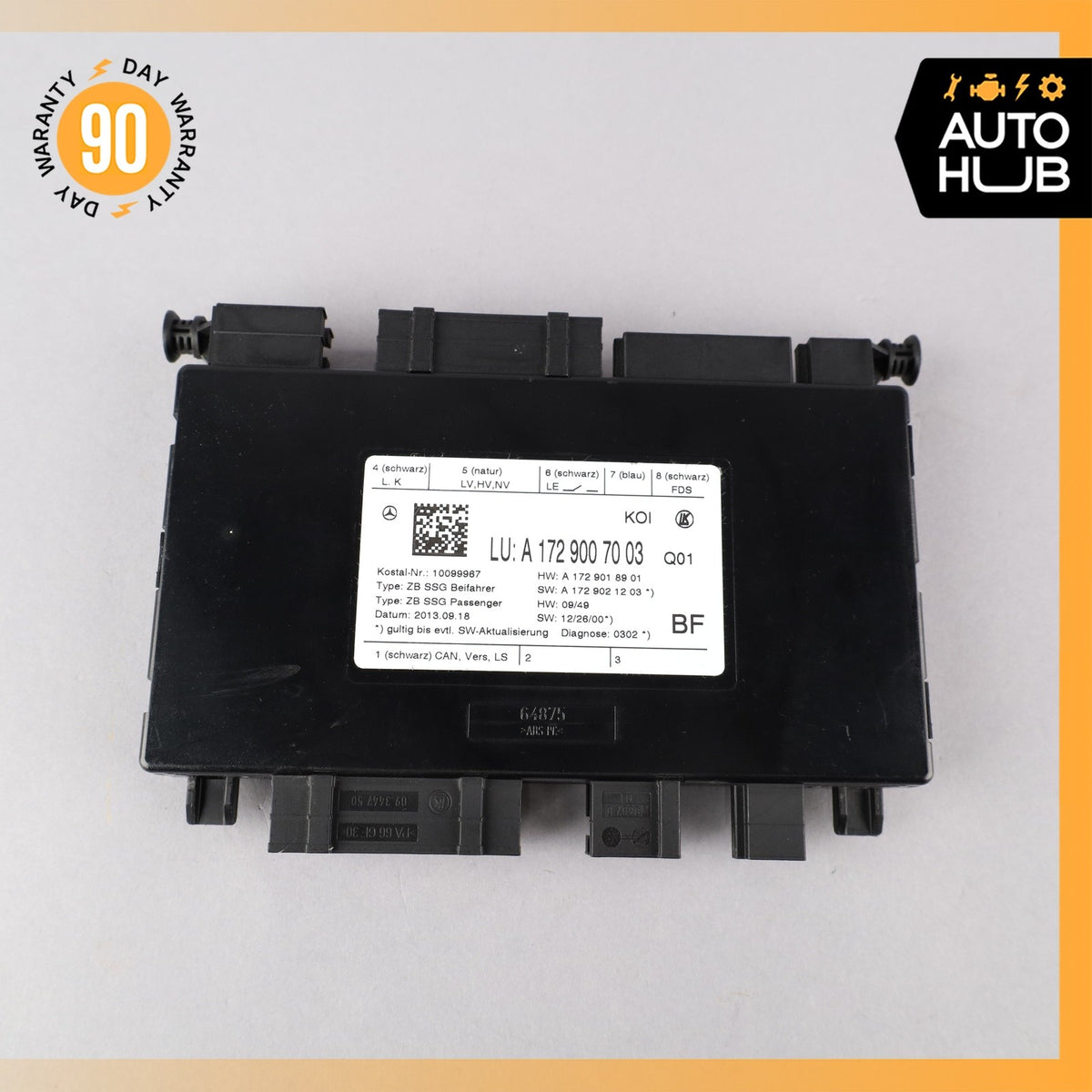Mercedes W212 E350 SLK250 C350 Seat Control Module Front Right Side OEM 72k - photo 7