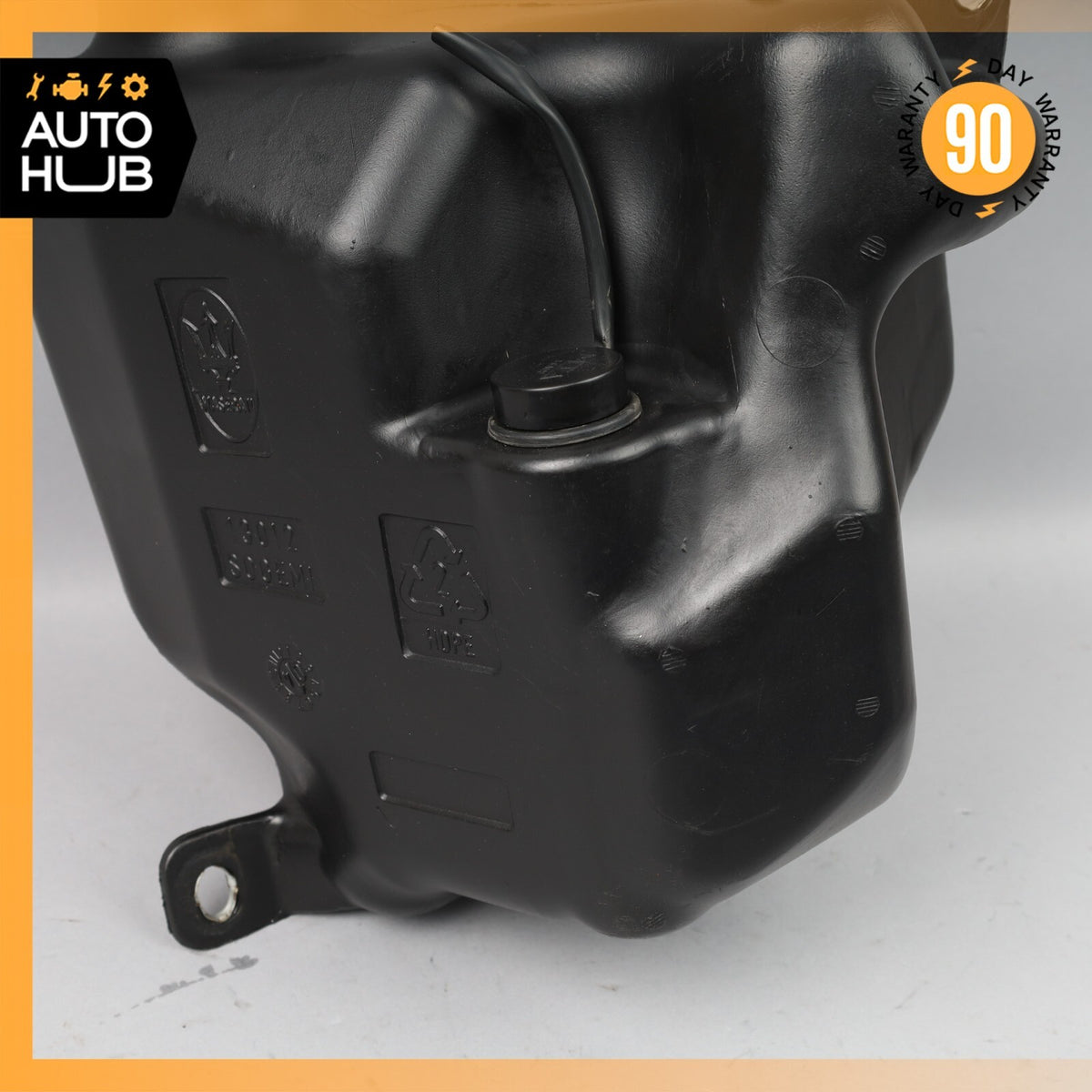 03-08 Maserati Quattroporte Headlight Windshield Washer Bottle Tank OEM - photo 9