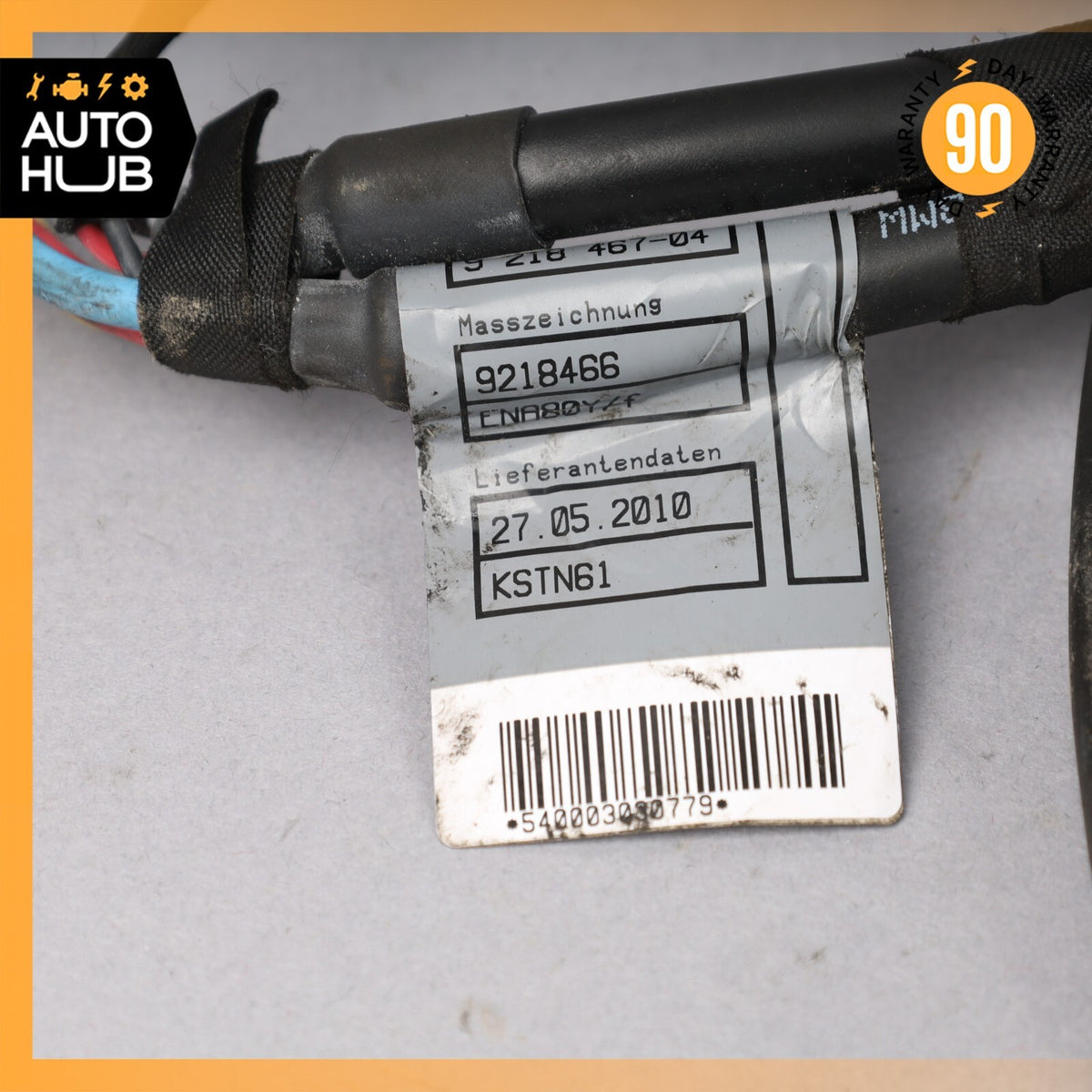 2011 BMW F10 550i Emergency Electric Parking Brake Wire Harness OEM - photo 12