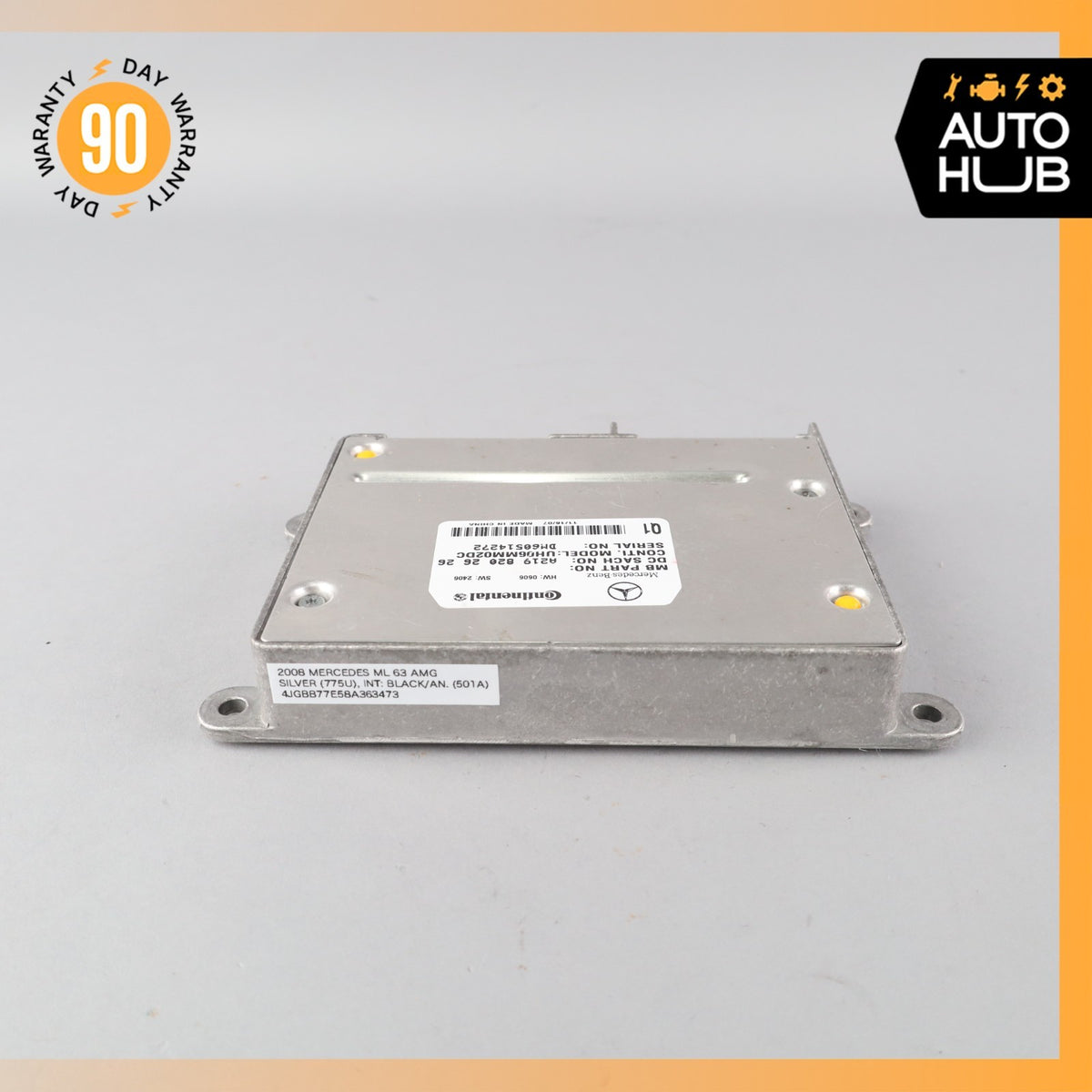 06-12 Mercedes W164 ML63 AMG E350 Communication Control Module 2198202626 OEM - photo 3