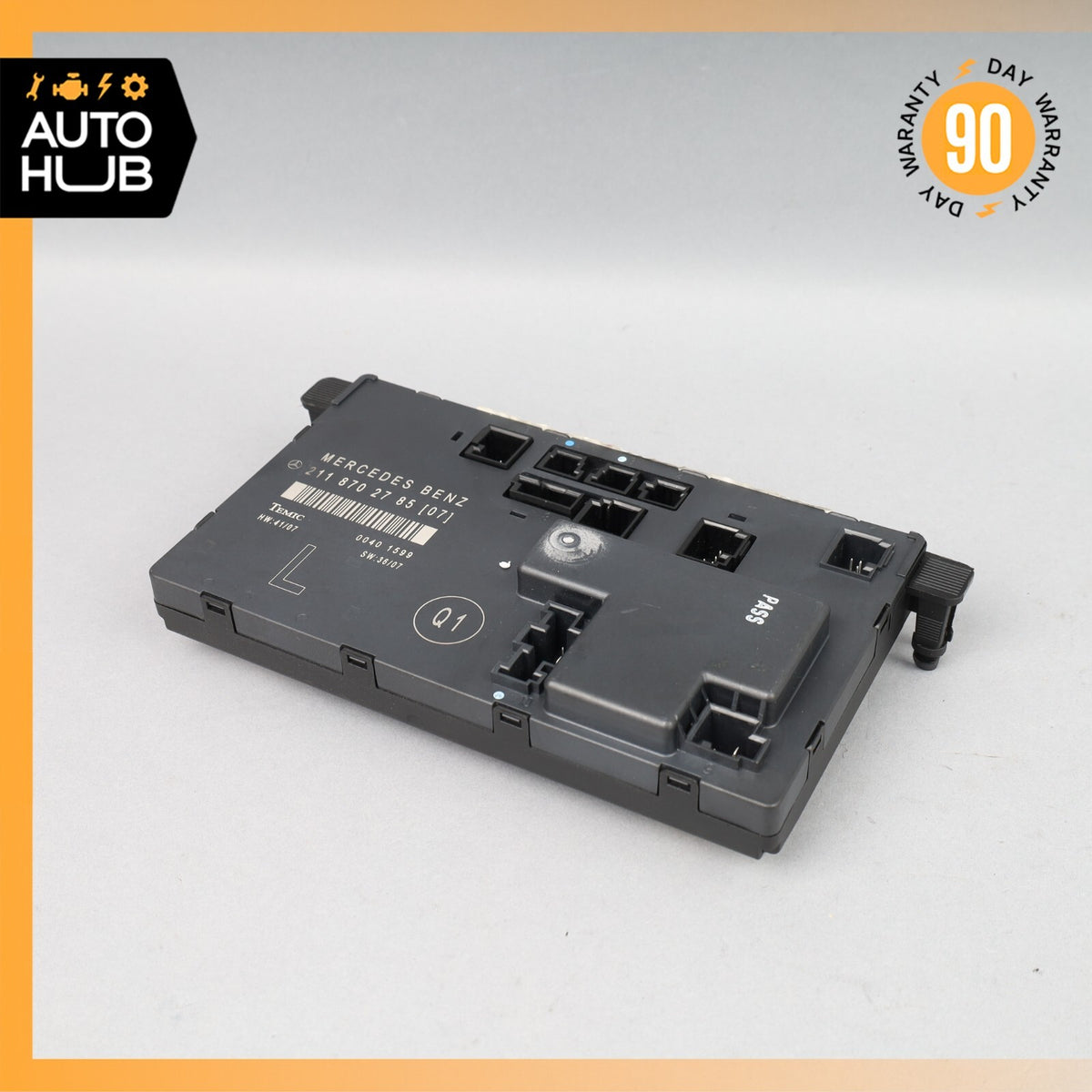 03-09 Mercedes W211 E350 E55 AMG Front Left Driver Side Door Control Module OEM - photo 1