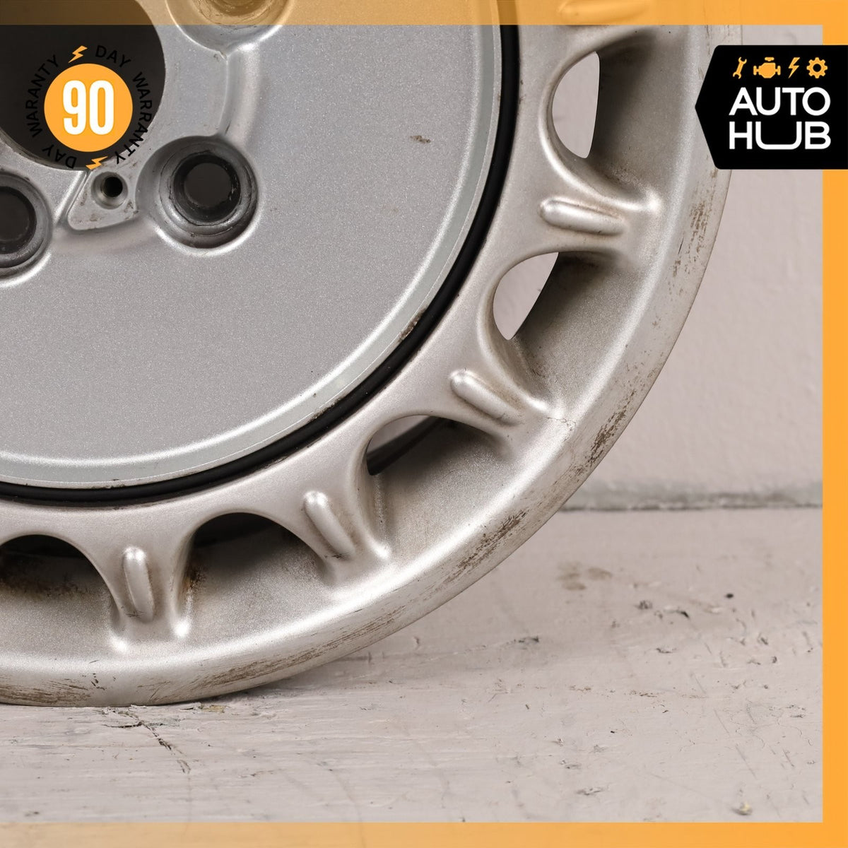 Rolls Royce Silver Seraph 7 x 16 16" Wheel Rim Silver PD26627PA OEM - photo 5