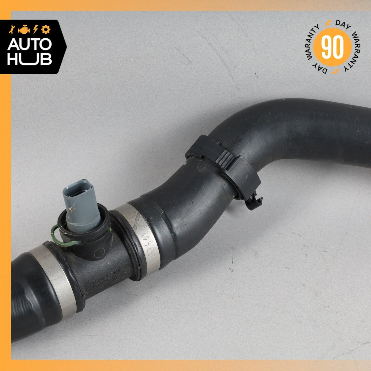 Porsche Cayenne 958 3.6L Engine Radiator Coolant Hose w/ Sensor OEM - photo 9