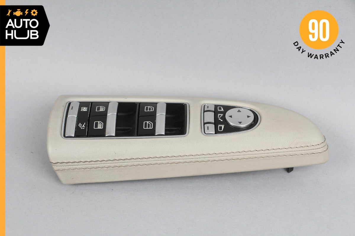 10-14 Mercedes W221 S400 CL63 Left Driver Master Window Switch Control Nappa OEM - photo 4