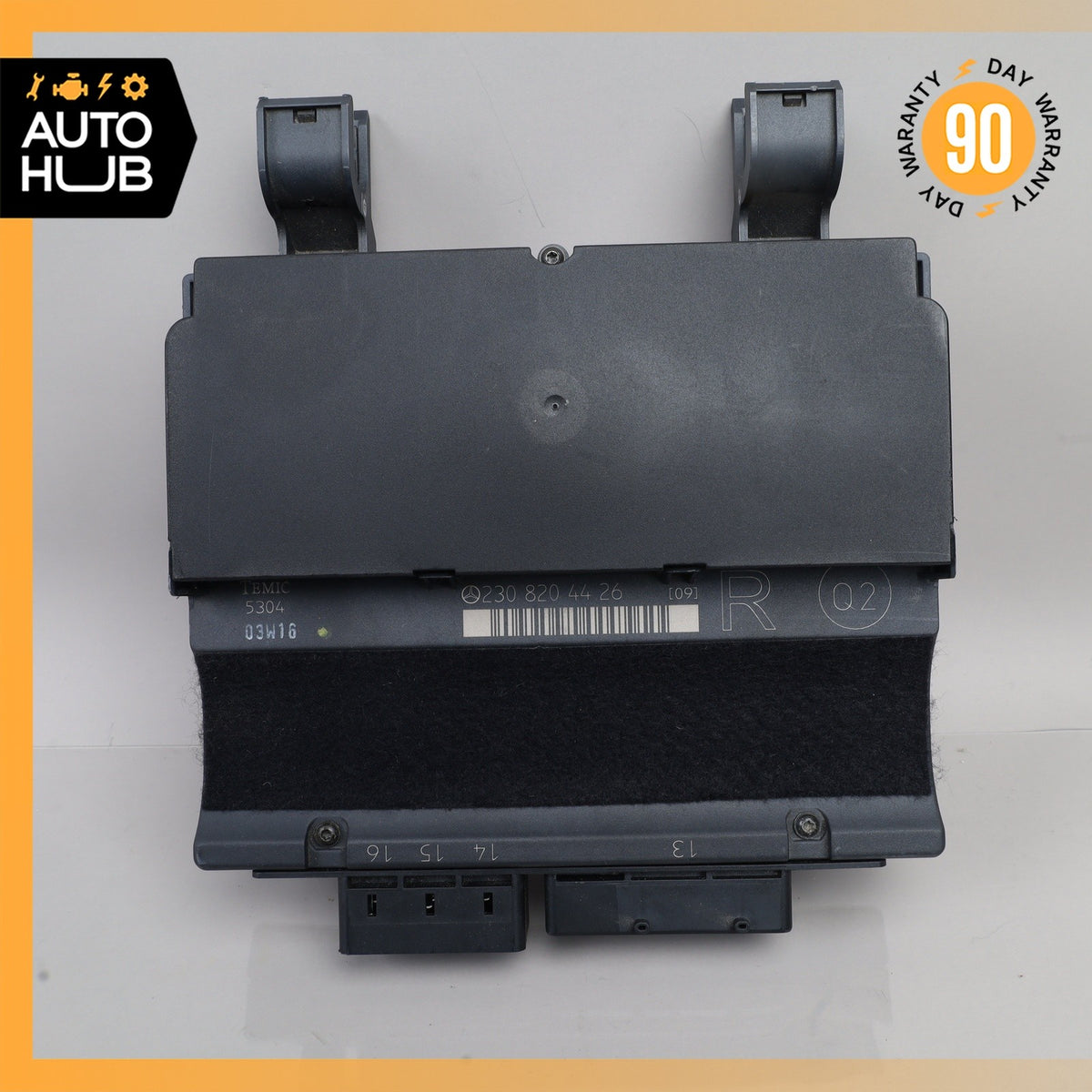 03-06 Mercedes R230 SL500 SL55 AMG Under Seat Control Module Right Side OEM - photo 2