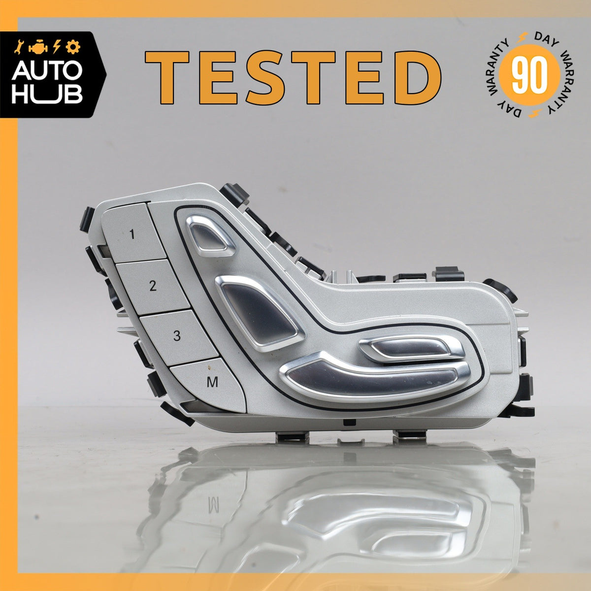 15-21 Mercedes W205 C63 GLC43 AMG Left Driver Seat Control Switch Module OEM - photo 1