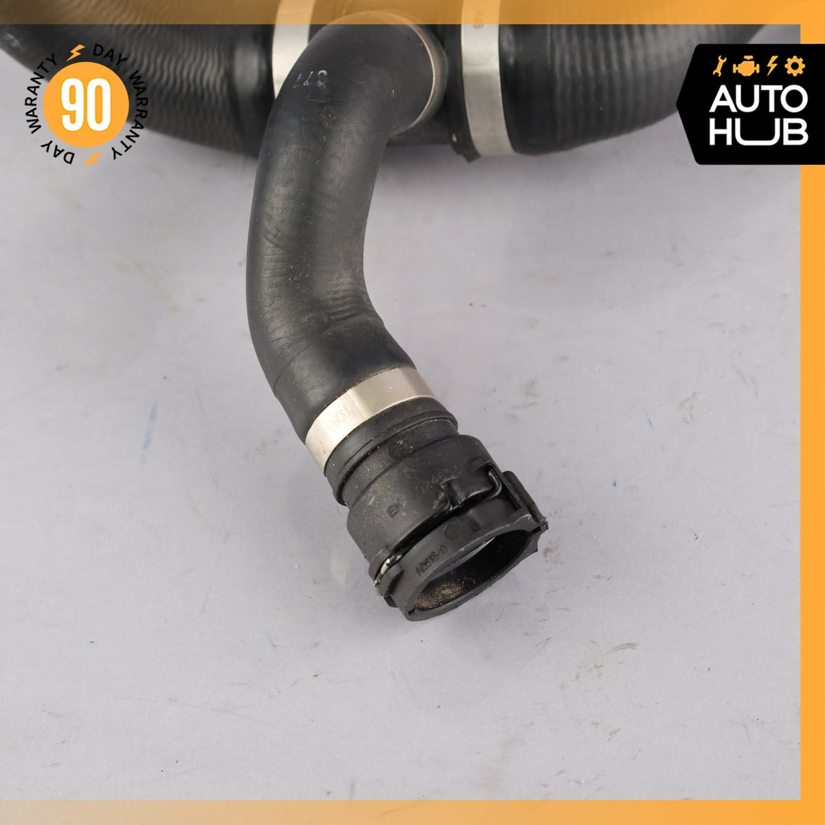 Mercedes W213 E350 Radiator Coolant Hose Pipe Line OEM 58k - photo 6