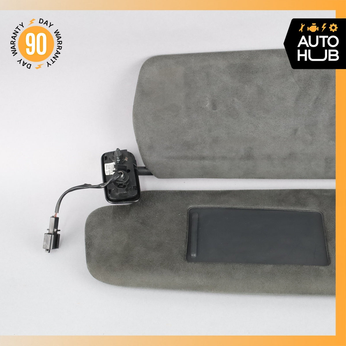 Porsche Cayenne 955 Sun Visor Sunvisor Left Driver Side Suede 7L5857551DH OEM - photo 8