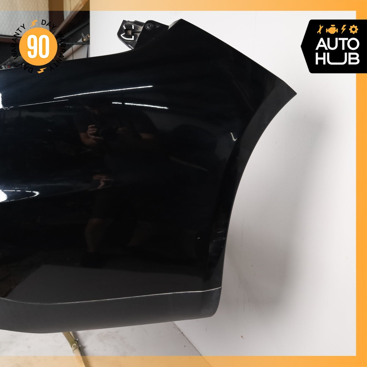 14-16 Porsche Panamera 970 Rear Bumper Cover Black OEM - photo 11