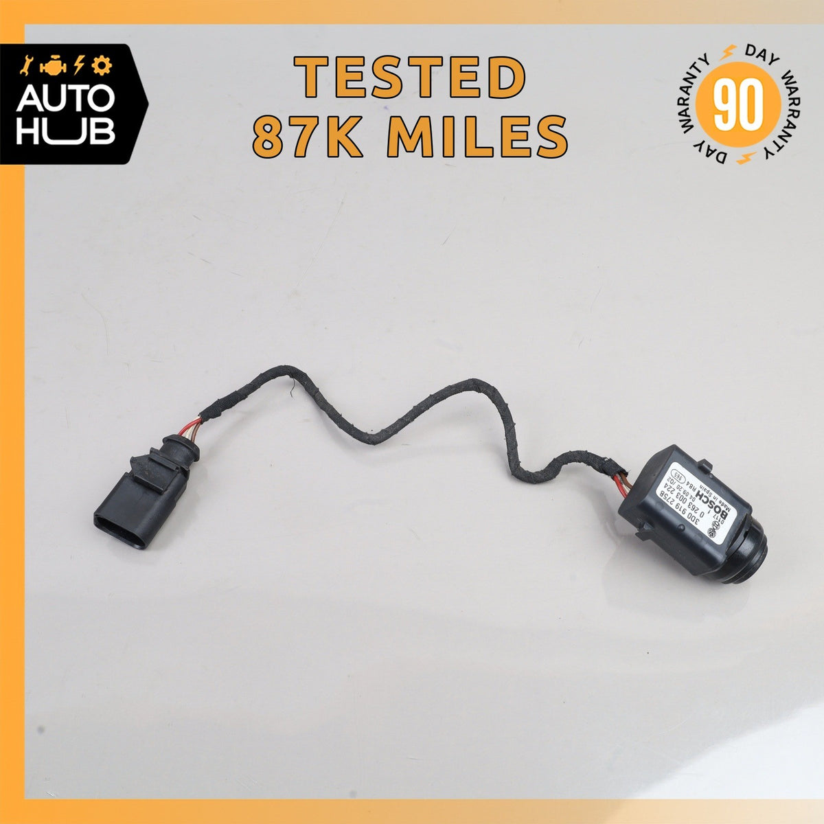 Bentley Continental GT GTC Front or Rear Center Bumper Parking Sensor PDC OEM - photo 1
