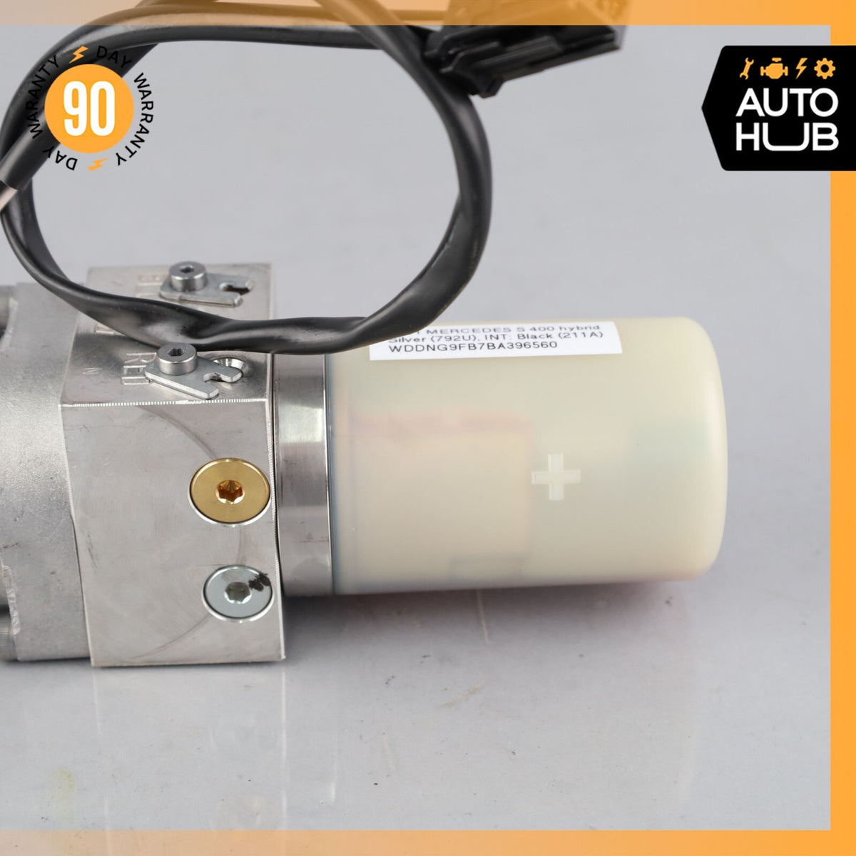 07-13 Mercedes W221 S400 S63 Trunk Lid Locking Hydraulic Pull Down Pump OEM 77k - photo 18