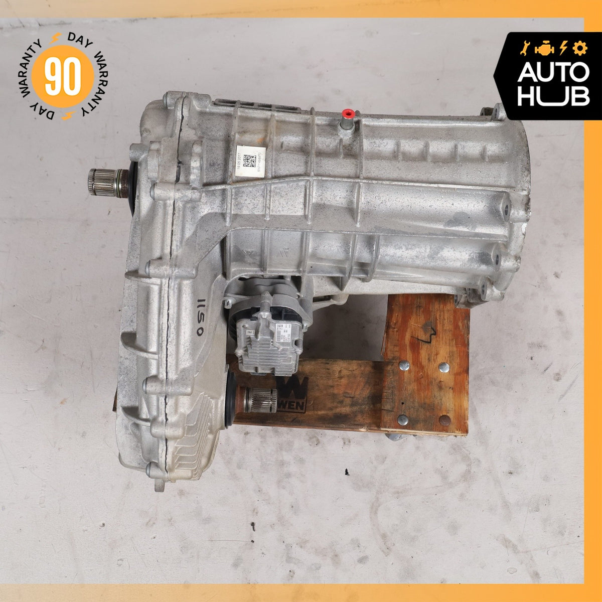 16-18 Porsche Cayenne 958 VR6 Transmission Transfer Case Gear Box w/ Module OEM - photo 17