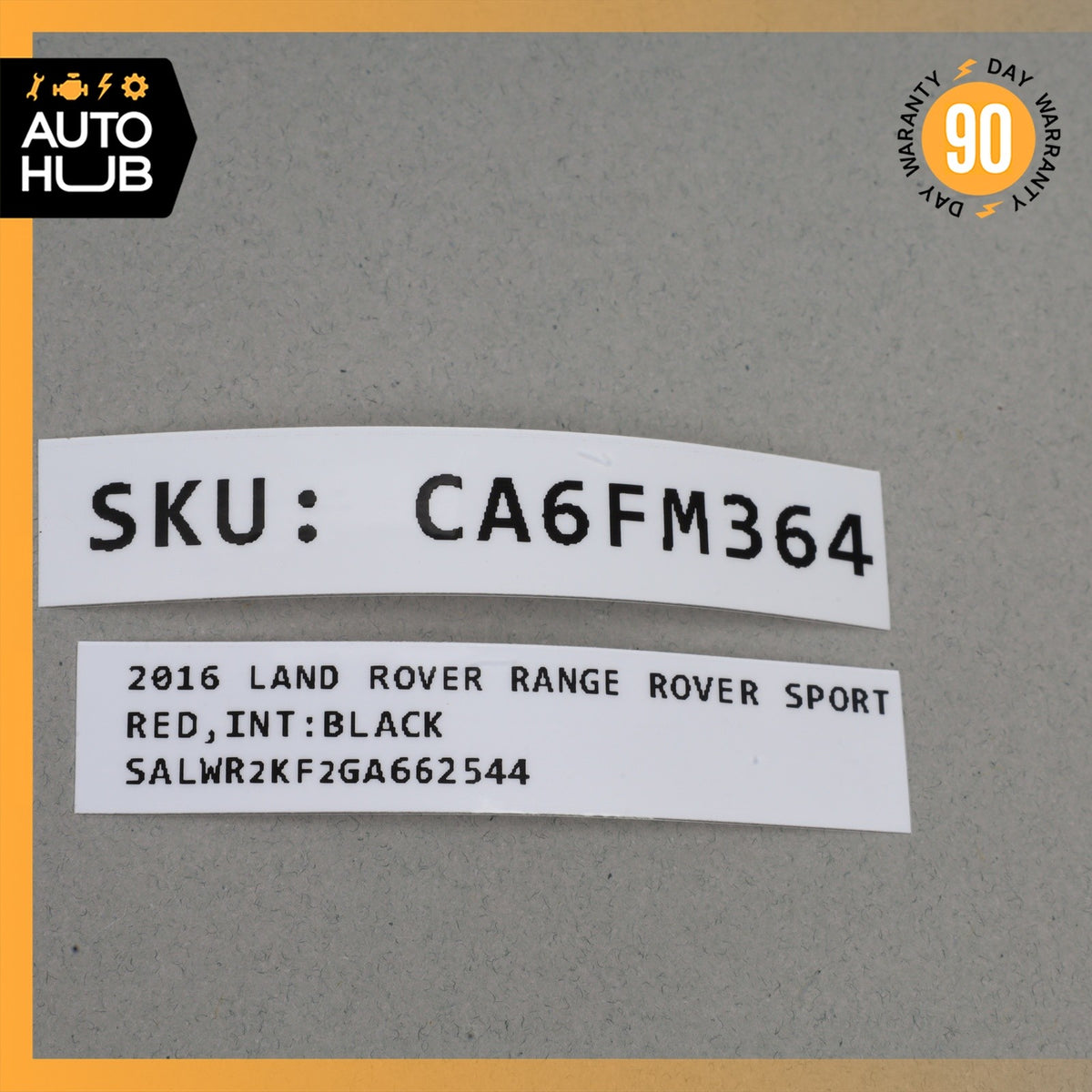 14-17 Range Rover L494 Center Console Rear Panel Trim DK6204569A OEM - photo 18
