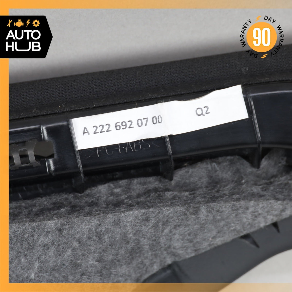 14-17 Mercedes W222 S65 AMG S600 Rear Left Quarter Upper C Pillar Exclusive OEM - photo 15