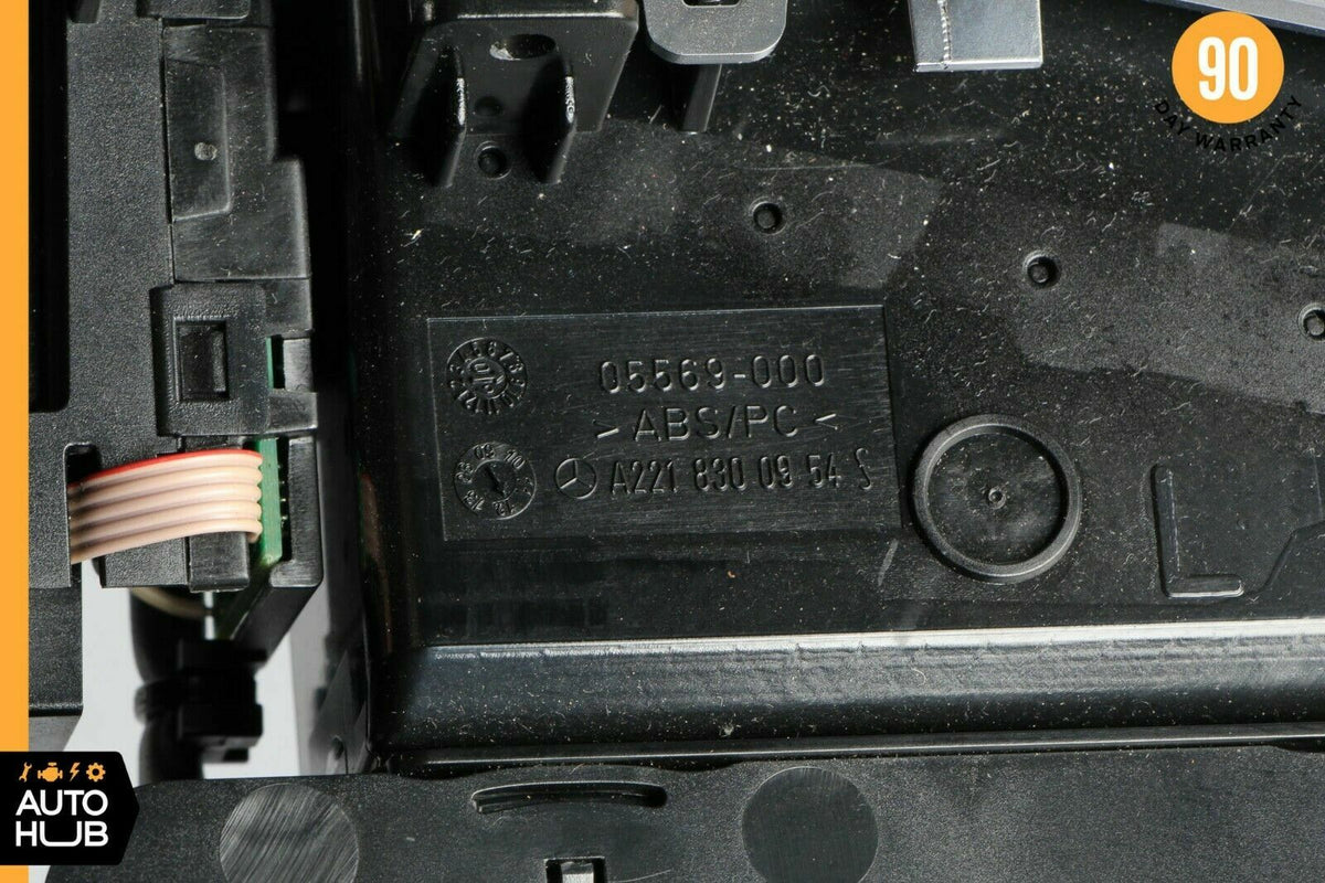 07-13 Mercedes W221 S400 S350 Center Dash Air AC A/C Heater Vent 2218300954 OEM - photo 8