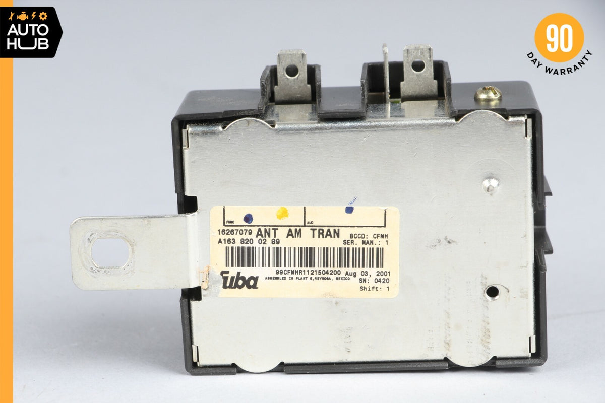 98-05 Mercedes W163 ML55 AMG ML430 Radio Antenna Amp Amplifier 1638200289 OEM - photo 6