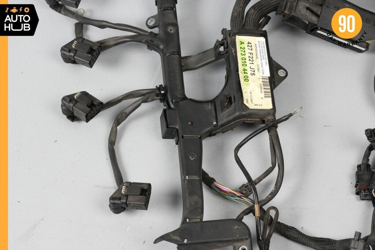 07-11 Mercedes W221 S550 CL550 M273 5.5L Engine Motor Cable Wire Harness OEM - photo 7