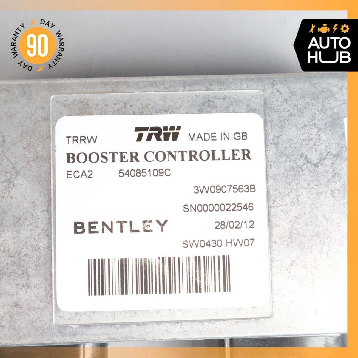 09-18 Bentley Continental GTC GT Adaptive Cruise Control Module Unit OEM 71k - photo 4