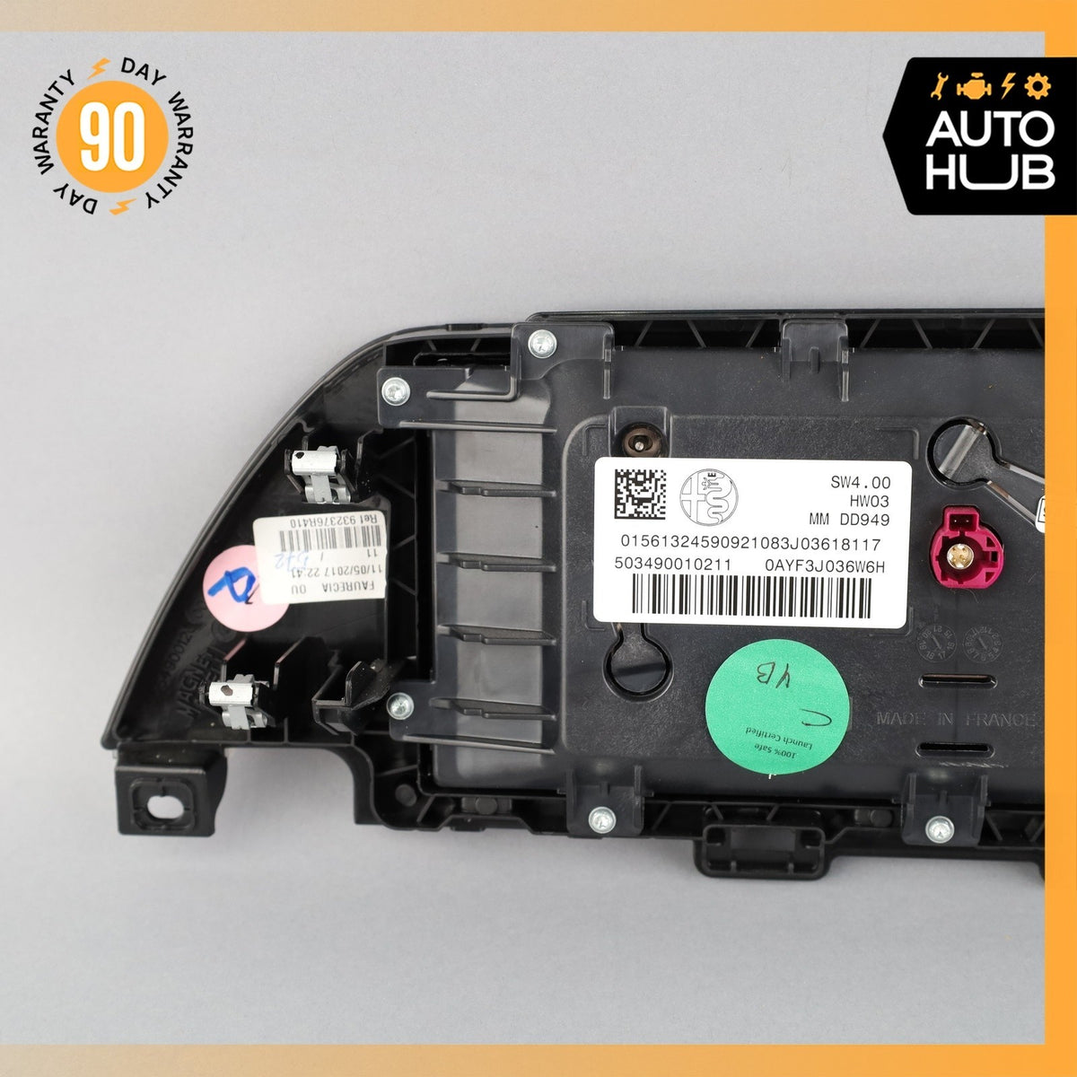 17-22 Alfa Romeo Stelvio 8.8' Information Navigation Display Screen Monitor OEM - photo 9