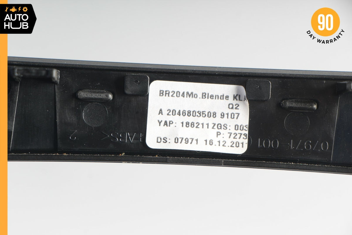 12-14 Mercedes W204 C250 C350 AC A/C Climate Control Switch Trim Bezel OEM 85k - photo 11