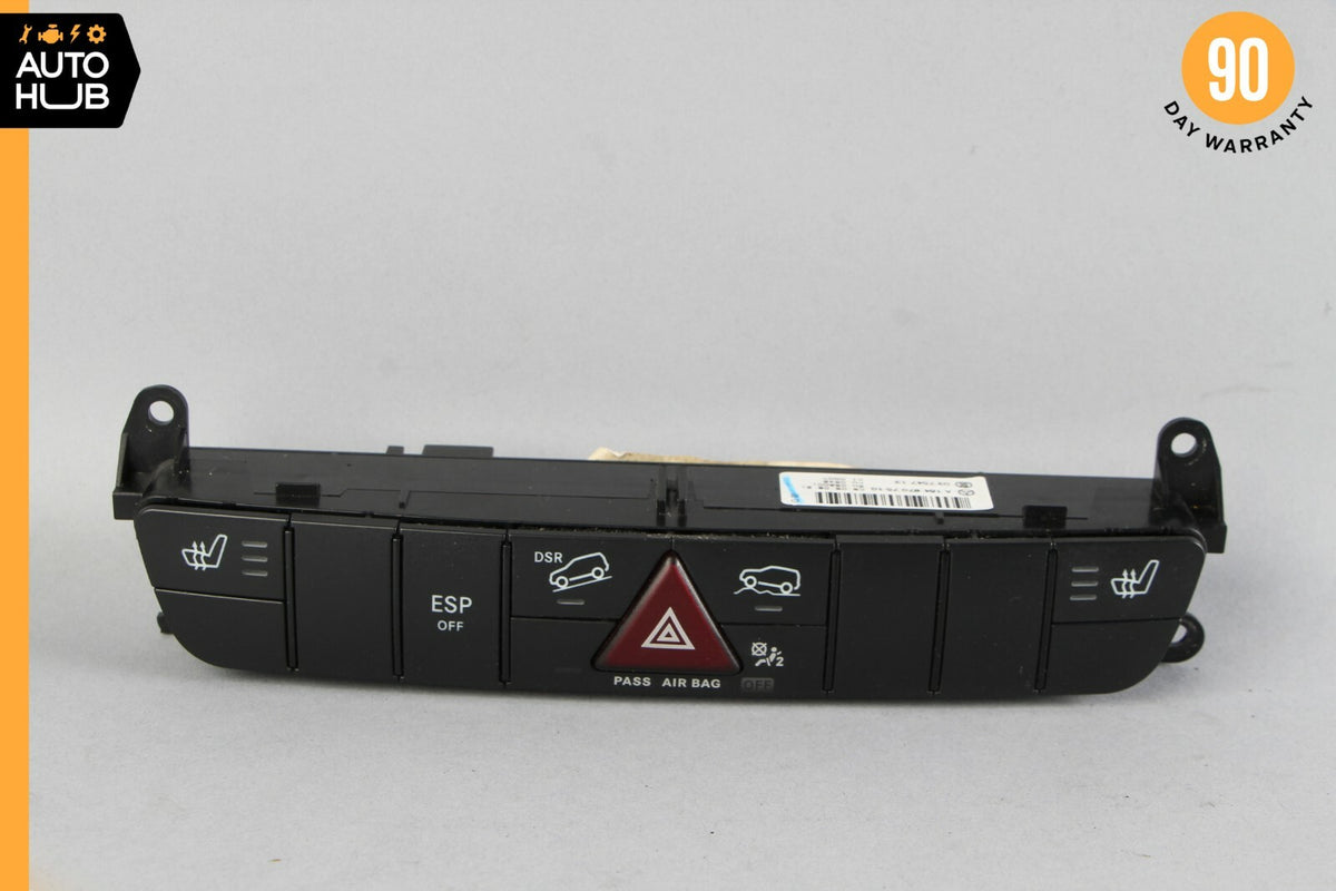 06-12 Mercedes W164 ML320 GL450 Dash Hazard Heated Seats ESP Control Panel OEM - photo 1