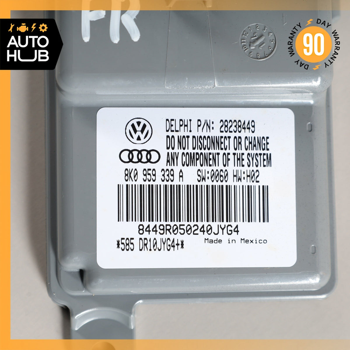 13-17 Audi B8.5 S5 A5 Right Side Seat Occupancy Control Module OEM 80k - photo 8