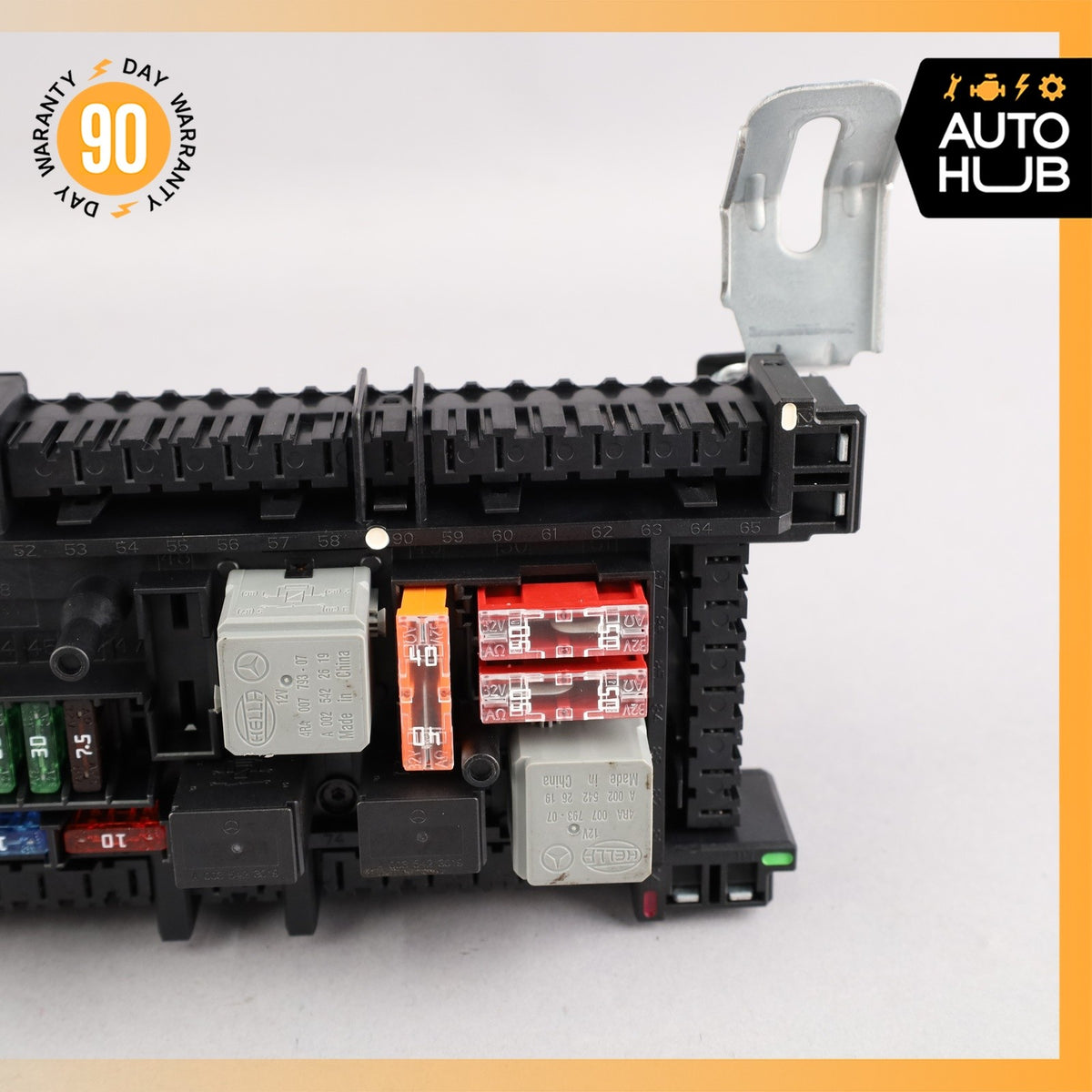 10-18 Mercedes W212 E350 CLS63 AMG Rear SAM Module Relay Fuse Box 2129060505 OEM - photo 8