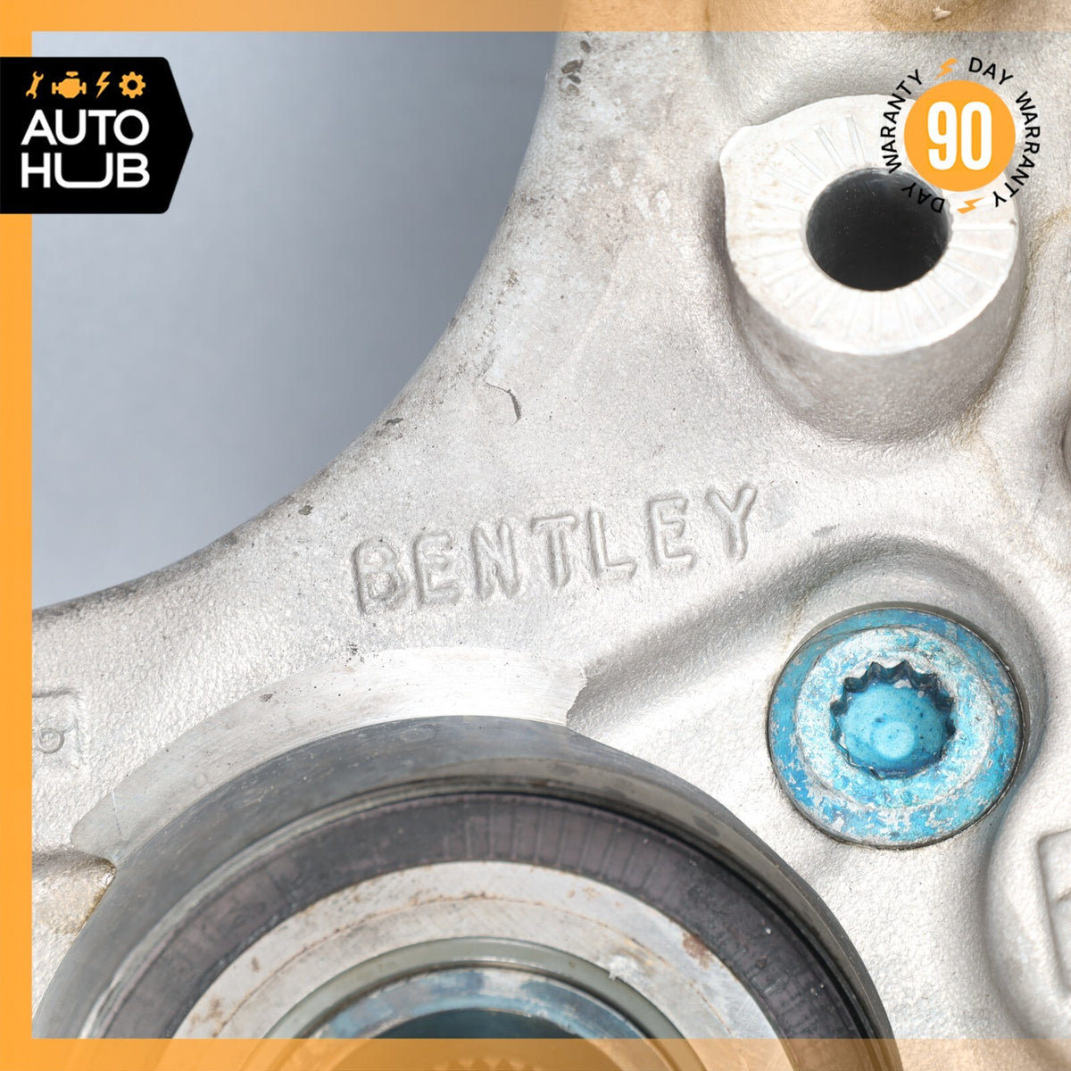 07-12 Bentley Continental GTC Rear Right Side Spindle Knuckle Hub OEM 59k - photo 13