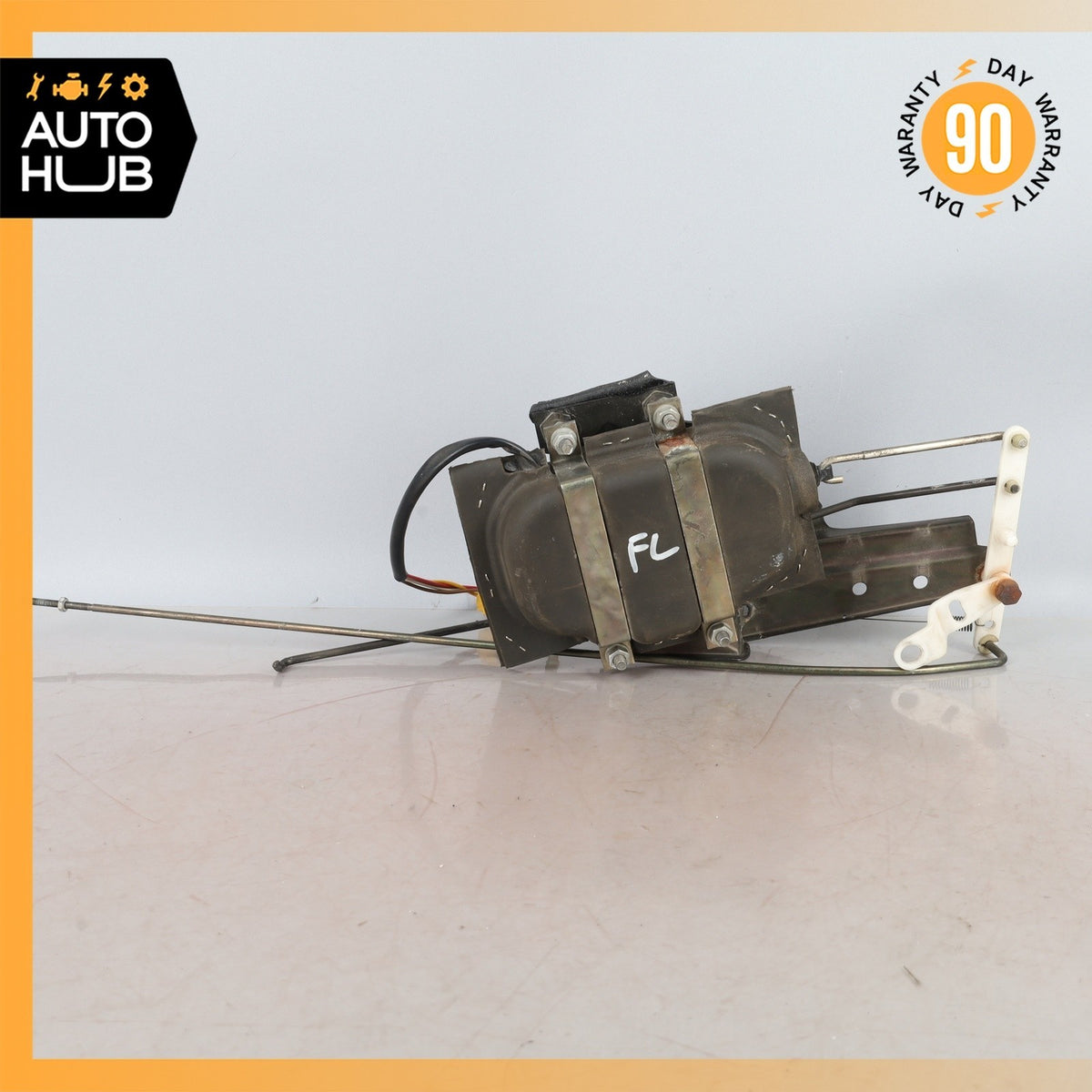 93-98 Bentley Brooklands Front Left Door Lock Solenoid Actuator w/ Bracket OEM - photo 2
