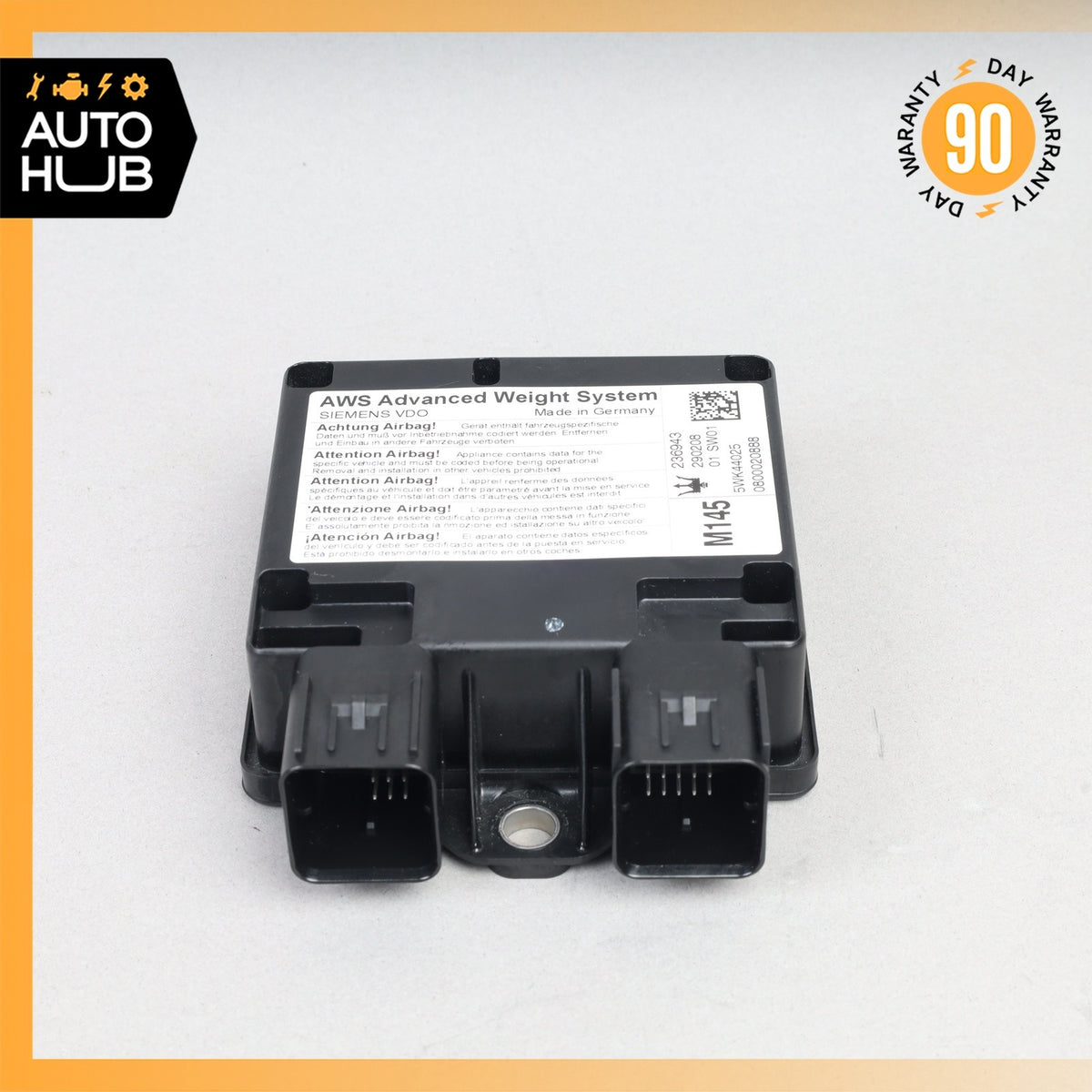 08-12 Maserati GranTurismo M145 AWS Advanced Weight System Control Module OEM - photo 3