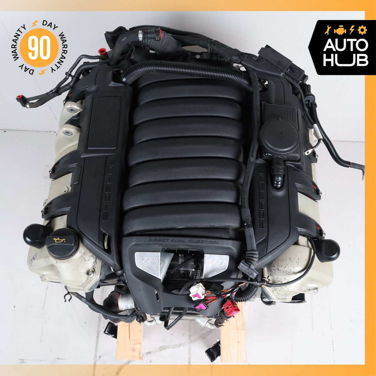 13-14 Porsche Cayenne 958 GTS 4.8L V8 Engine Motor Assembly M48.02 OEM 96k - photo 12