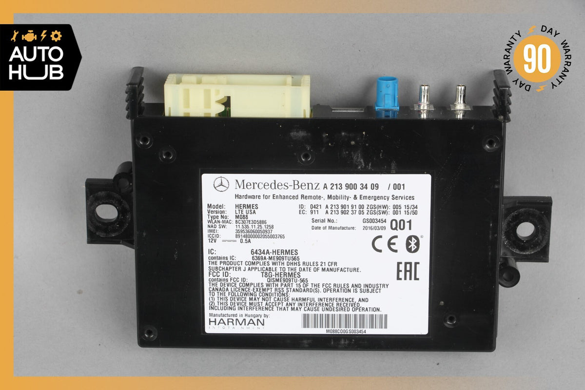 Mercedes R172 SLC300 SLK250 Communication Control Module 2139003409 OEM 37k - photo 7