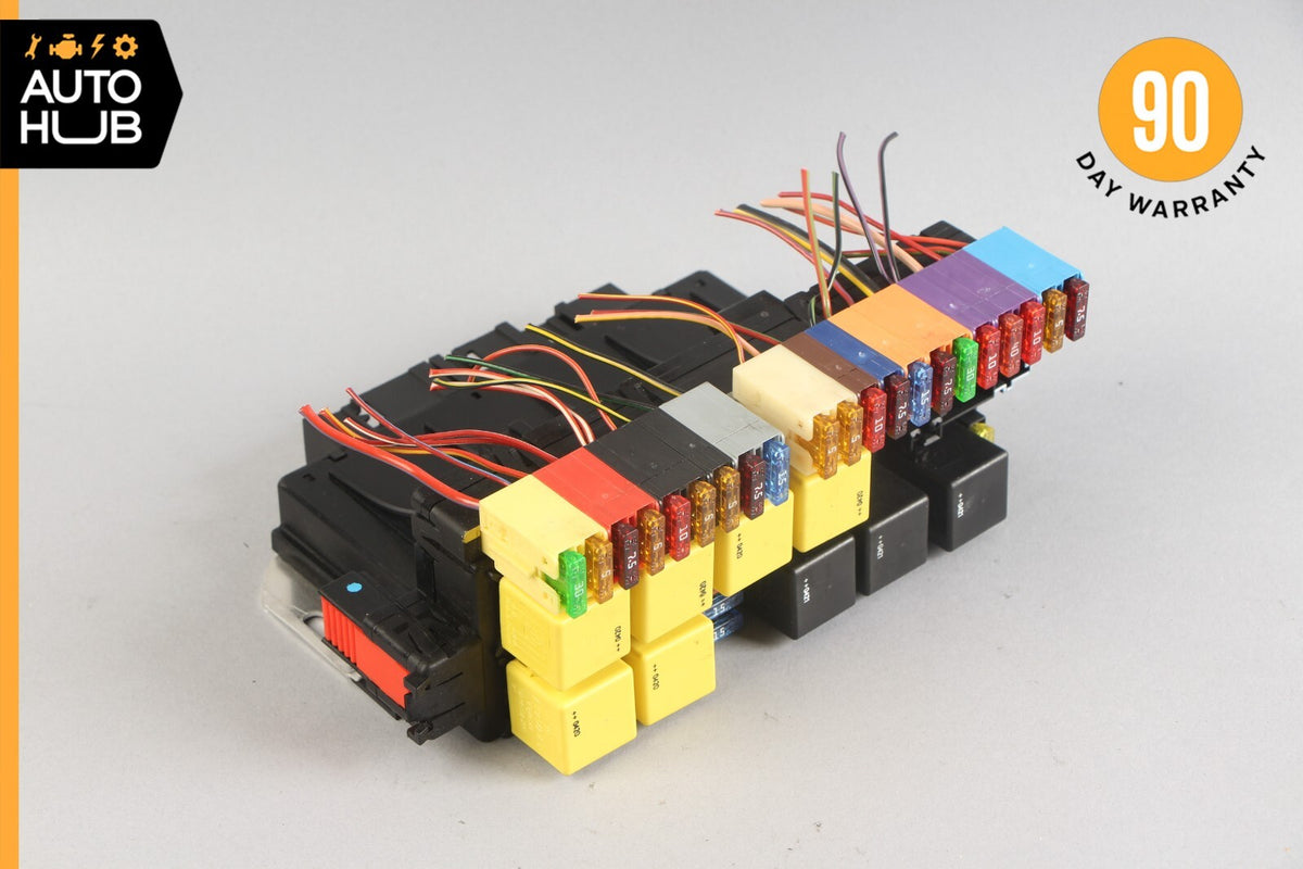 03-12 Mercedes R230 SL500 SL550 Front Left SAM Fuse Box Control Module OEM 68k - photo 2