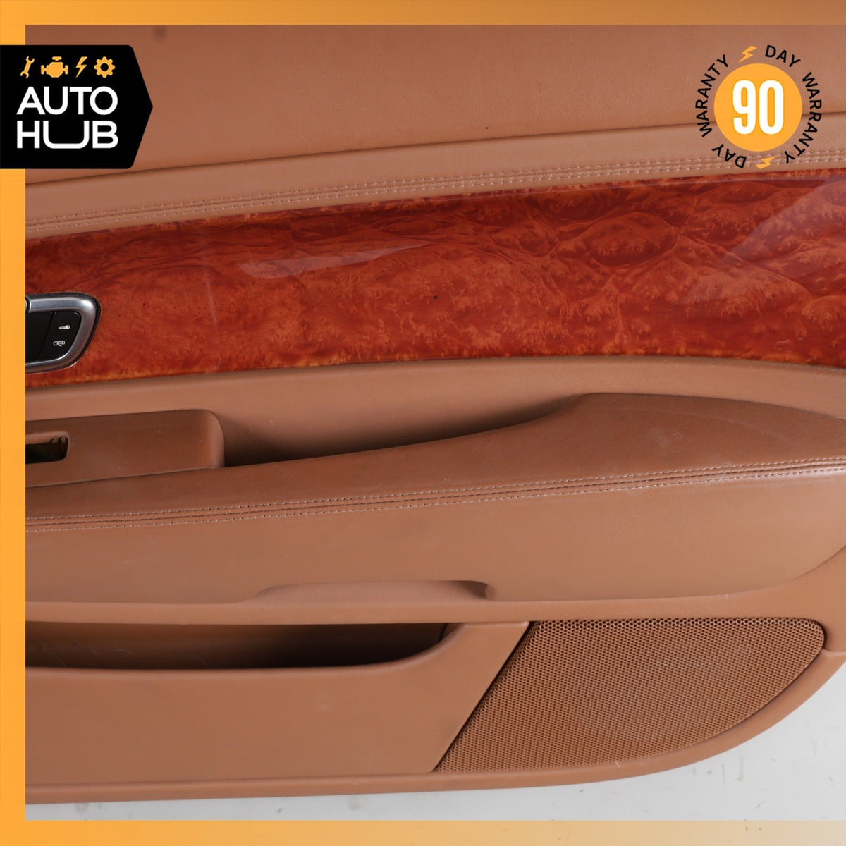 03-10 Bentley Continental GT Right Side Interior Door Panel Brown OEM 87k - photo 9