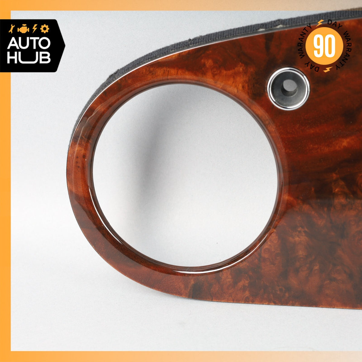 03-13 Bentley Continental GT GTC Dash Panel Speedometer Bezel Trim Wood OEM 31k - photo 3