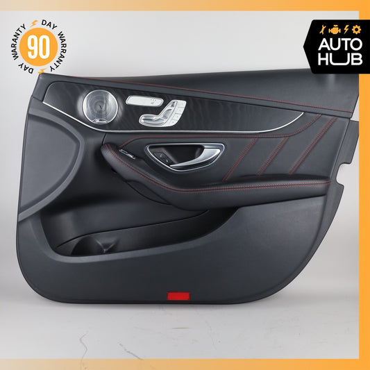 15-21 Mercedes W205 C43 AMG C350e Front Right Side Interior Door Panel OEM - photo 1