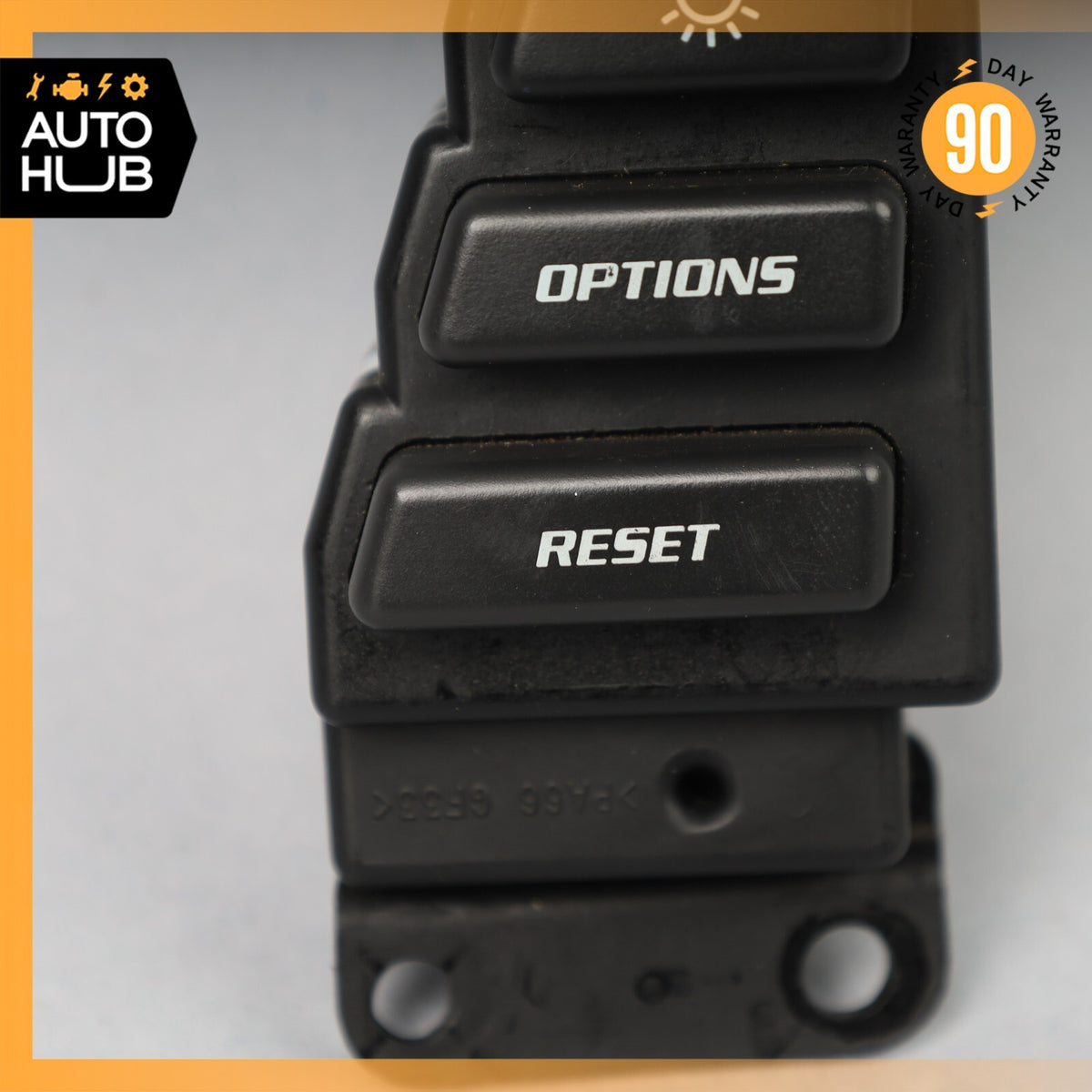 04-09 Cadillac XLR Information Display Switch Button 15251160 OEM - photo 4