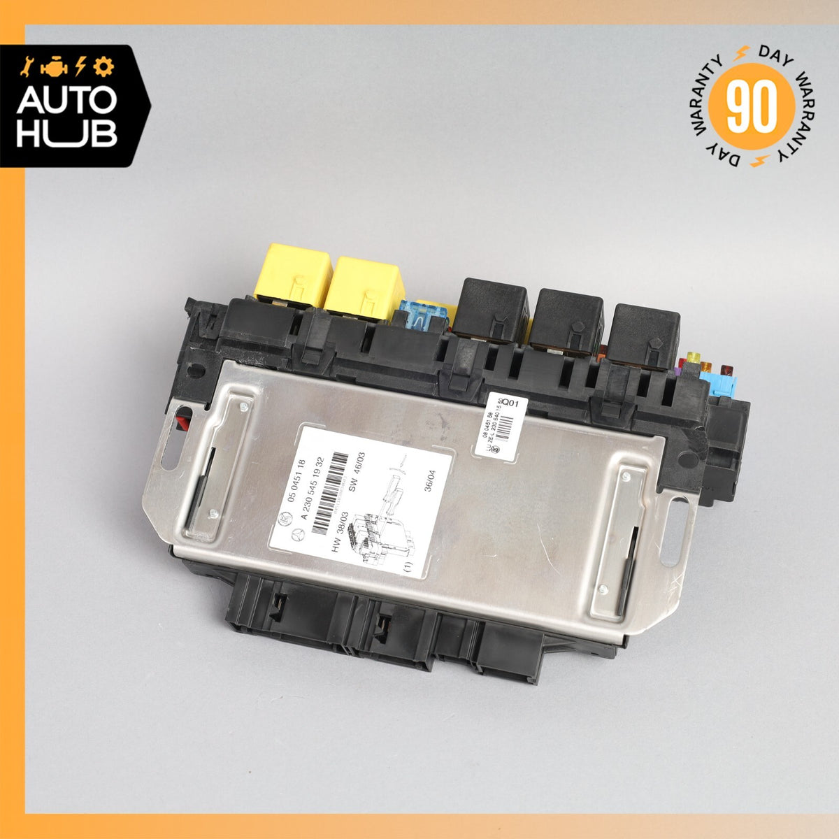 03-12 Mercedes R230 SL500 SL55 AMG Front Left SAM Fuse Box Control Module OEM - photo 1