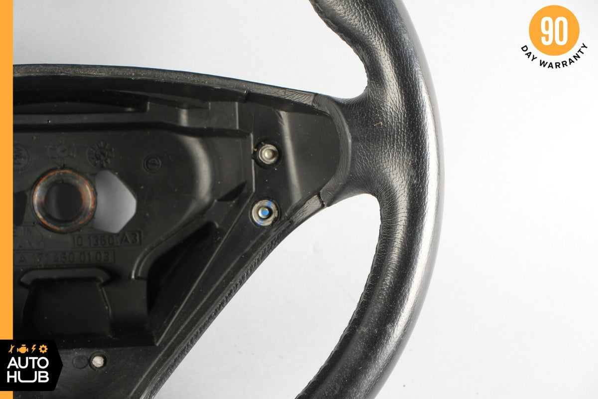 05-08 Mercedes W203 C280 C350 SLK280 Sport Steering Wheel Black OEM - photo 4