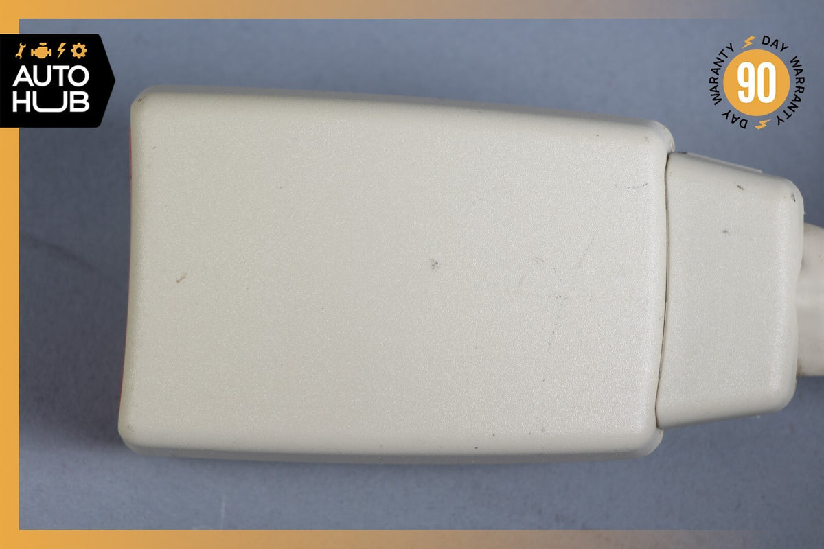 03-06 Mercedes R230 SL500 SL55 Front Left or Right Seat Belt Buckle Beige OEM - photo 4