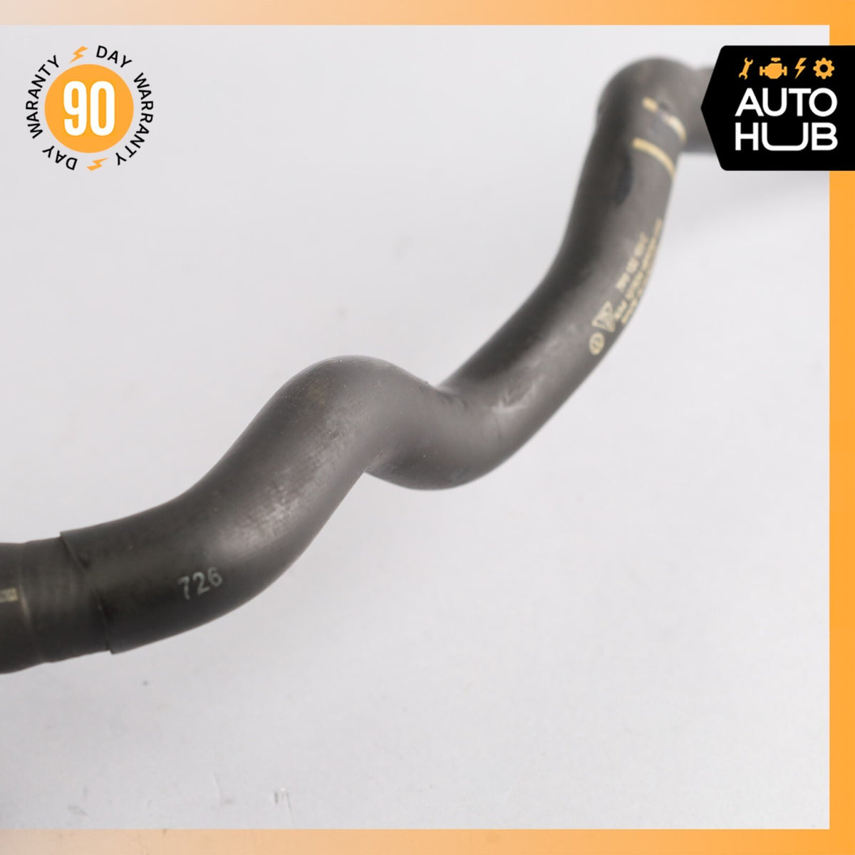2012 Porsche Cayenne 958 Hybrid S Engine Coolant Hose Pipe Line OEM - photo 5
