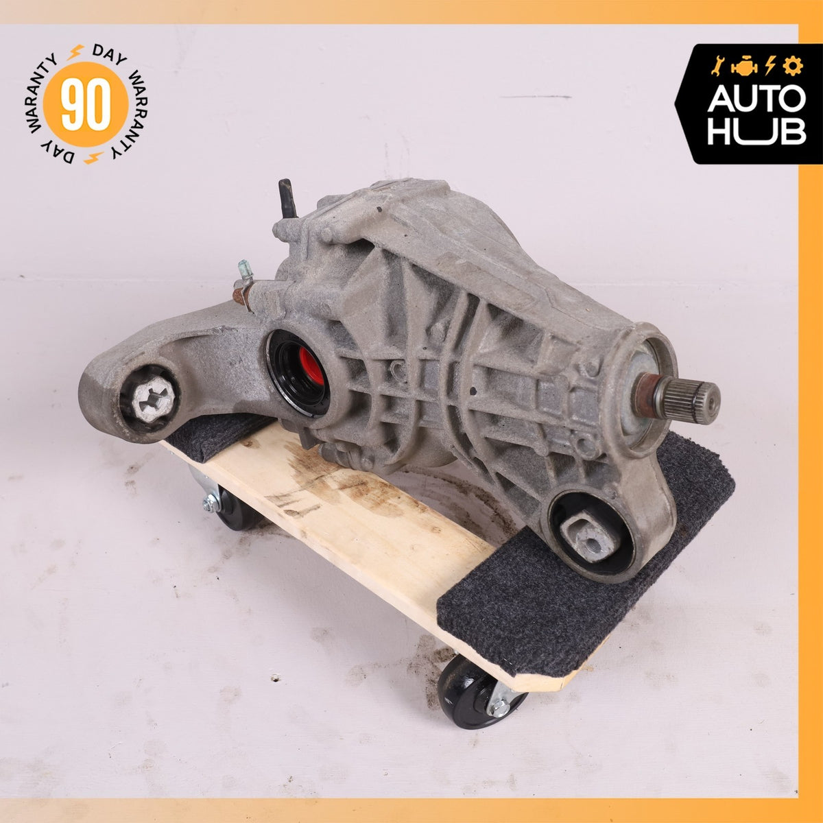 11-18 Porsche Cayenne 958 E-Hybrid Rear Differential Diff Axle Carrier OEM - photo 3