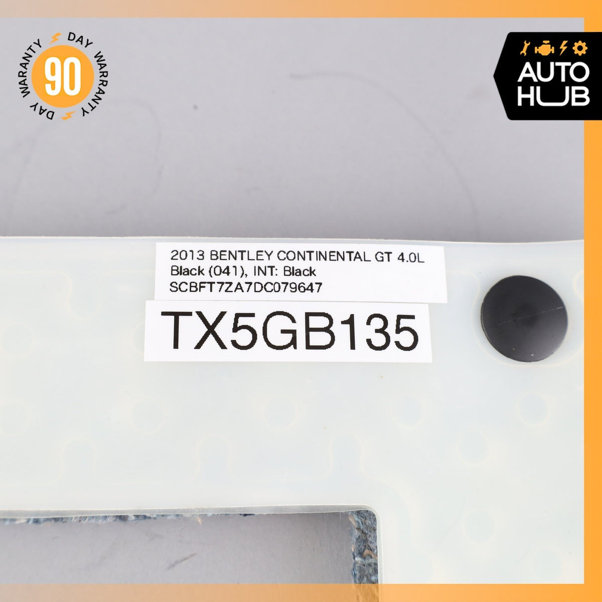 Bentley Continental GT Seat Occupancy Sensor SRS Mat 3W3959337B OEM 73k - photo 12