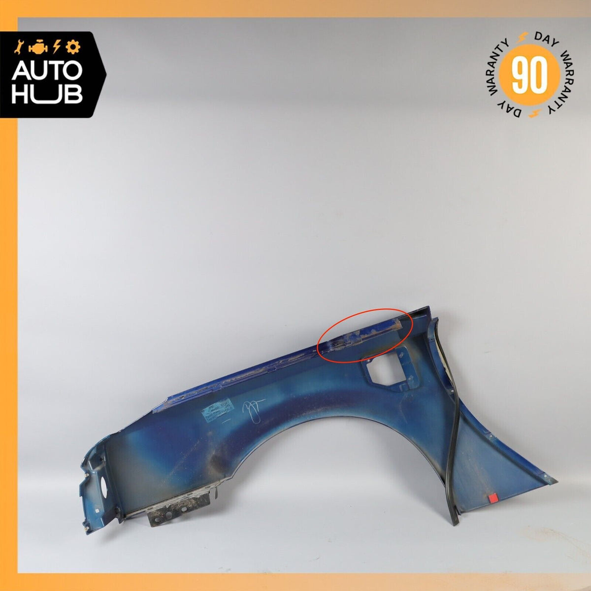 04-09 Cadillac XLR Quarter Panel Rear Left Driver Side Blue 10355380 OEM 51k - photo 11
