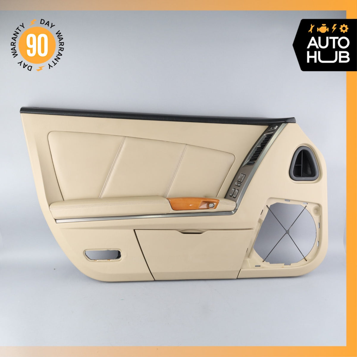 07-09 Cadillac XLR Left Driver Side Interior Door Panel Beige OEM 44k - photo 2