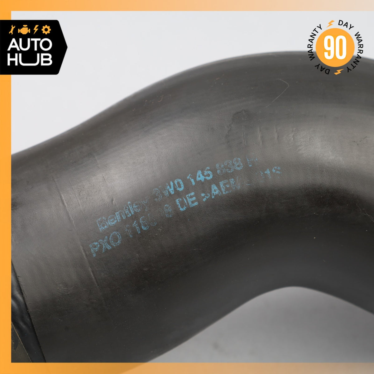 03-12 Bentley Continental GT Speed 6.0L Left Side Intercooler Hose Pipe OEM - photo 11