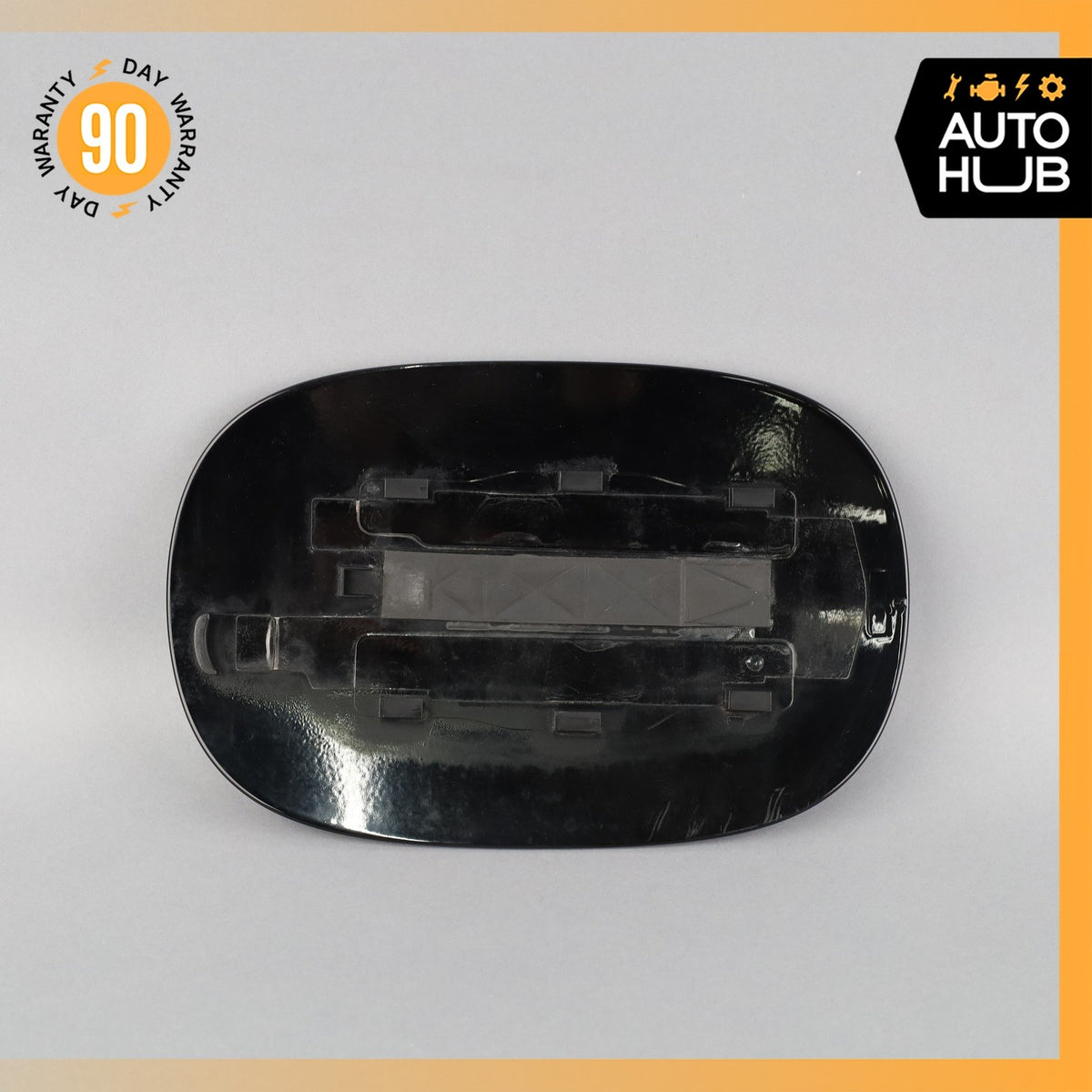 11-18 Porsche Cayenne 958 Fuel Door Lid Gas Tank Cover Black OEM - photo 5