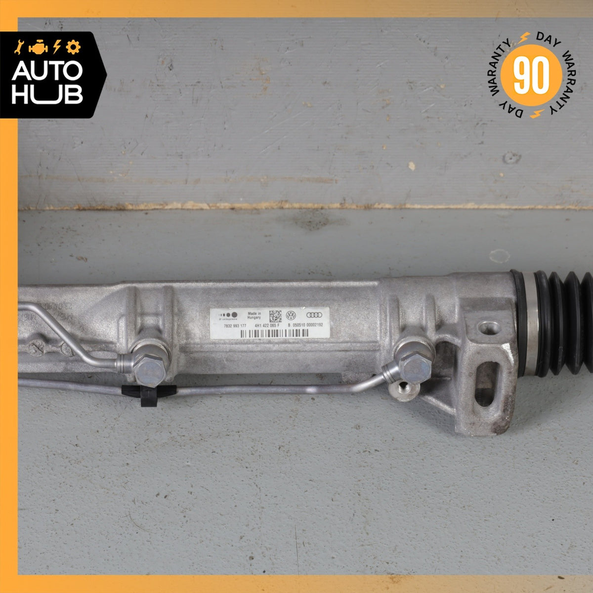 11-14 Audi D4 A8 Power Steering Rack & Pinion 4H1422065F OEM - photo 5